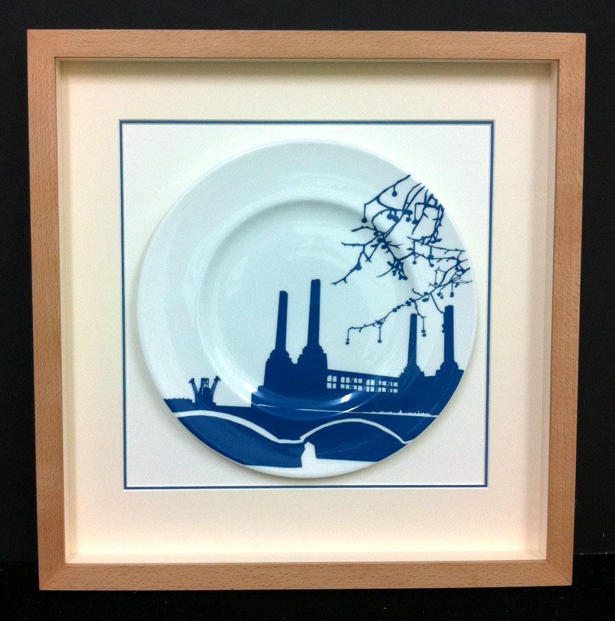 bespoke picture framing 3d objects plate