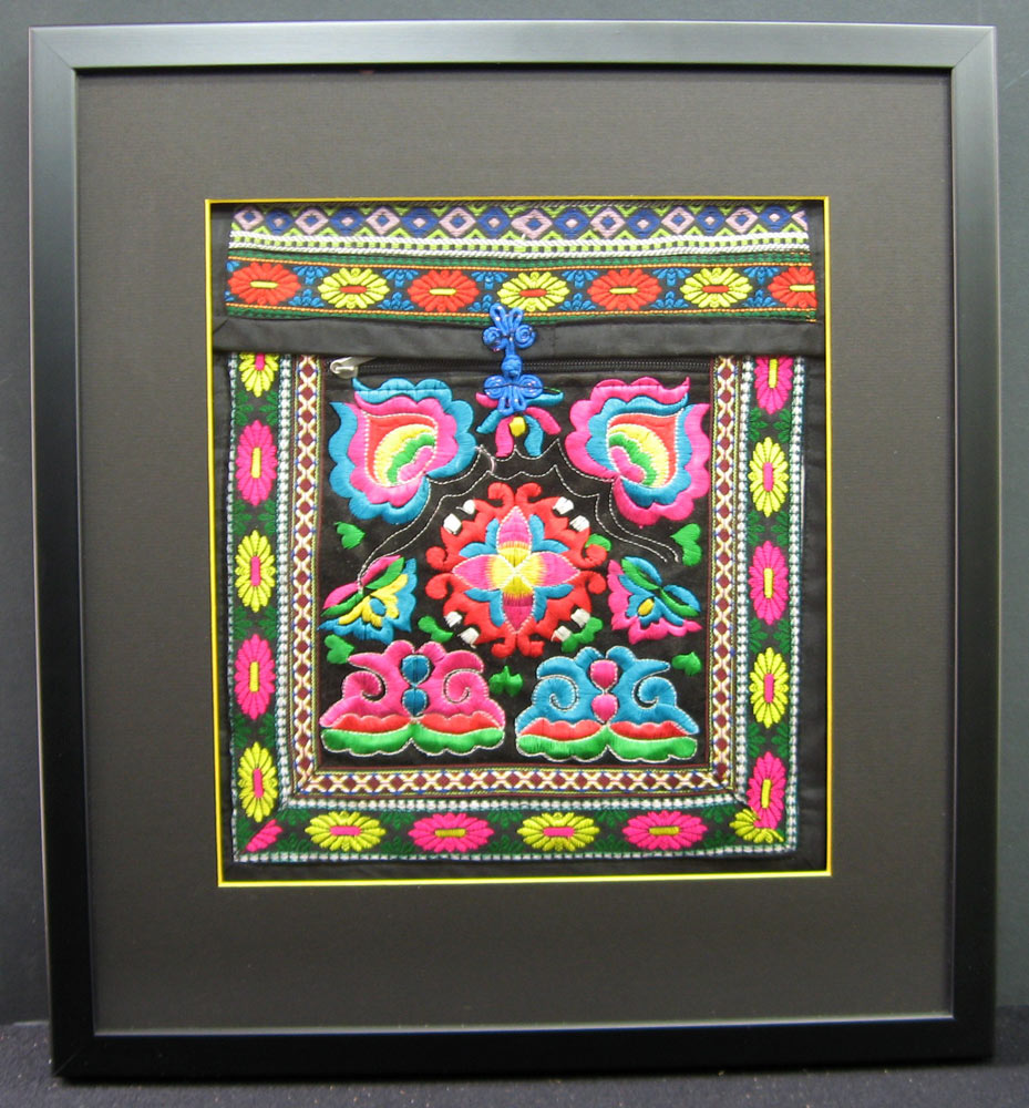 bespoke picture framing 3d objects purse