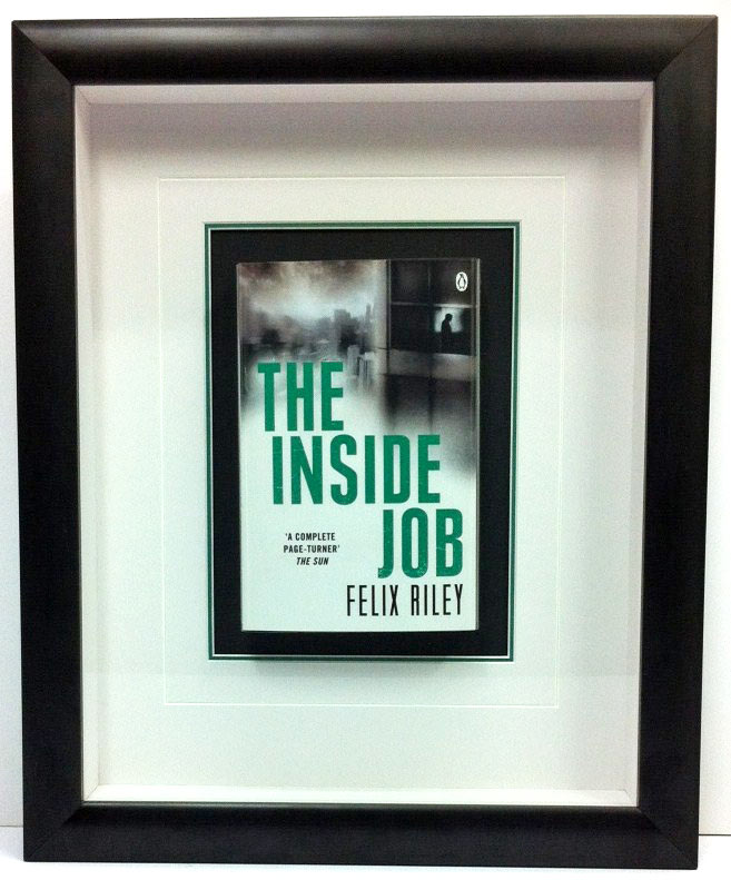 bespoke picture framing 3d objects book cover