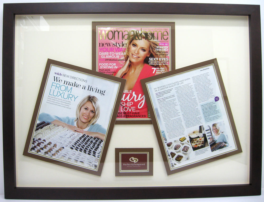 bespoke picture framing 3d objects magazine