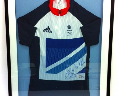 bespoke picture framing signed Olympics sports memorabilia