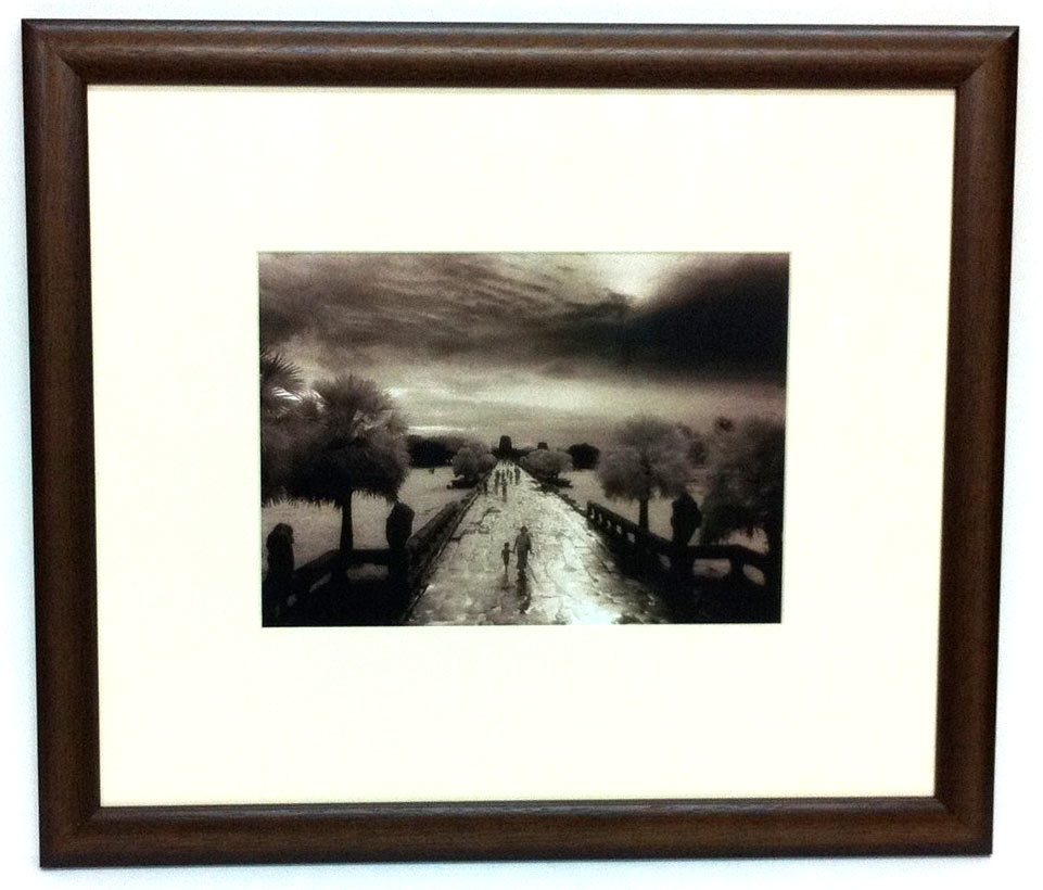 Bespoke picture framing black and white photography